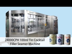 Machine de remplissage automatique de boîte en aluminium d'opération de boisson facile de Juice Can Filling Line Machine