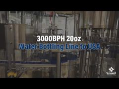 Machine d'embouteillage d'eau de bouteille d'animal familier de 3000bph 20oz