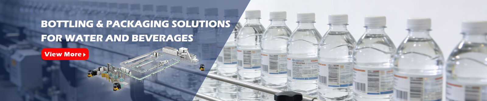 Machines de remplissage de l'eau