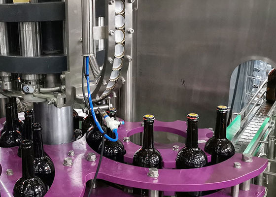3-in-1 Glass Bottle Beer Filling Machine