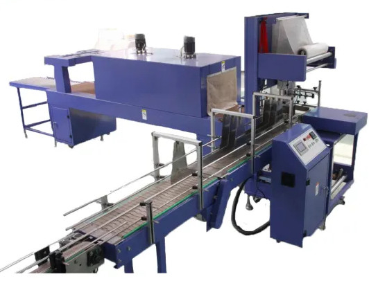 SS304 Shrink Packaging Equipment Fully Automatic For Food Beverage Beer