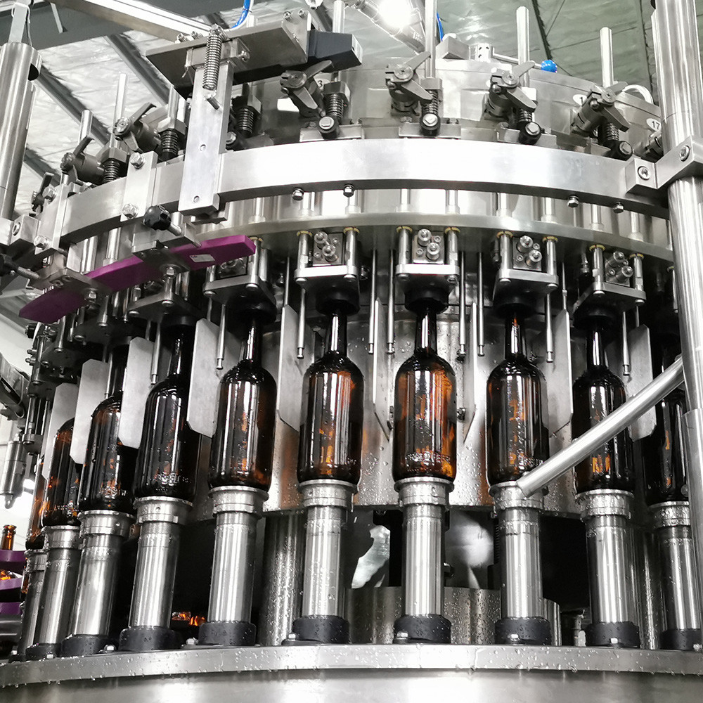 3-in-1 Automatic Glass Bottle Beer Filling Machine