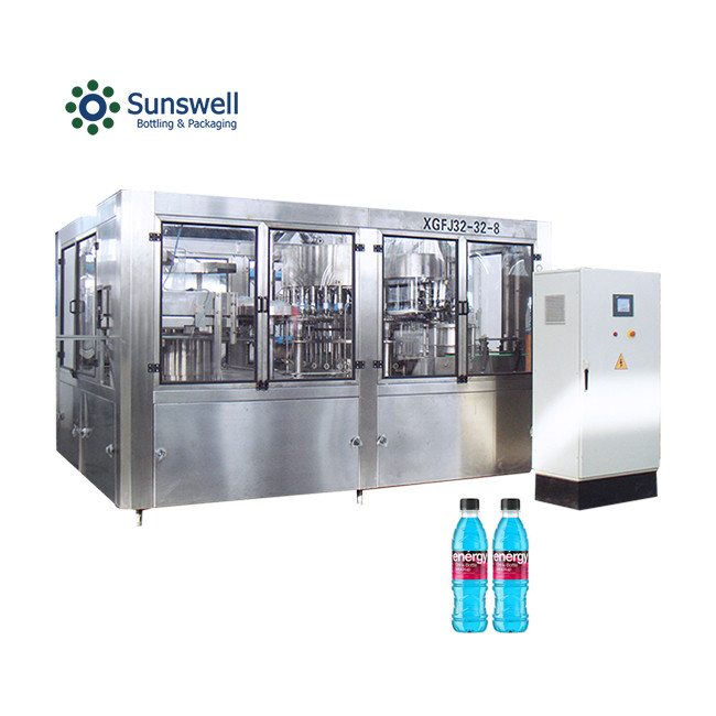 PET Bottle Carbonated Liquid Filling Machine 2000ml Soda Energy Drinks