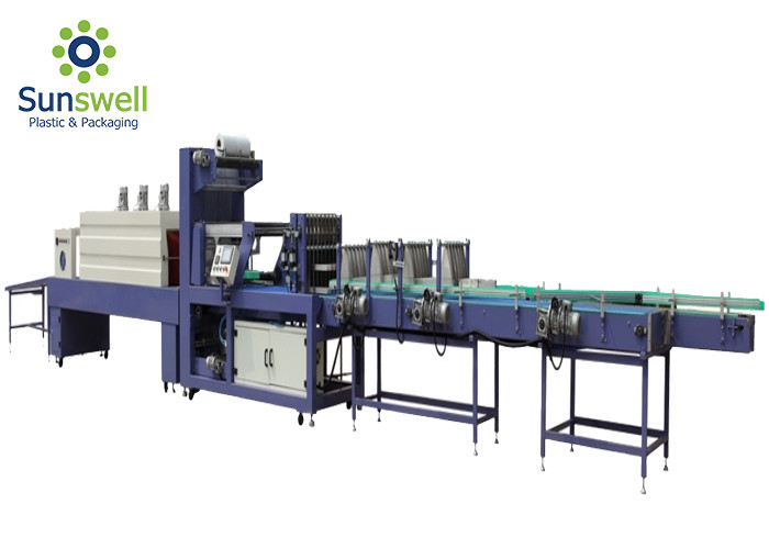 Fully Automatic Small Shrink Packaging Equipment For Bottle Can Carton Use