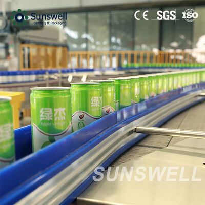 Ligne de remplissage de boîtes de 200 ml 18000 boîtes par heure