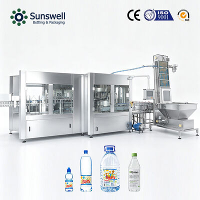 Ligne de production d'eau en bouteille PET de 500 ml, 24000 BPH